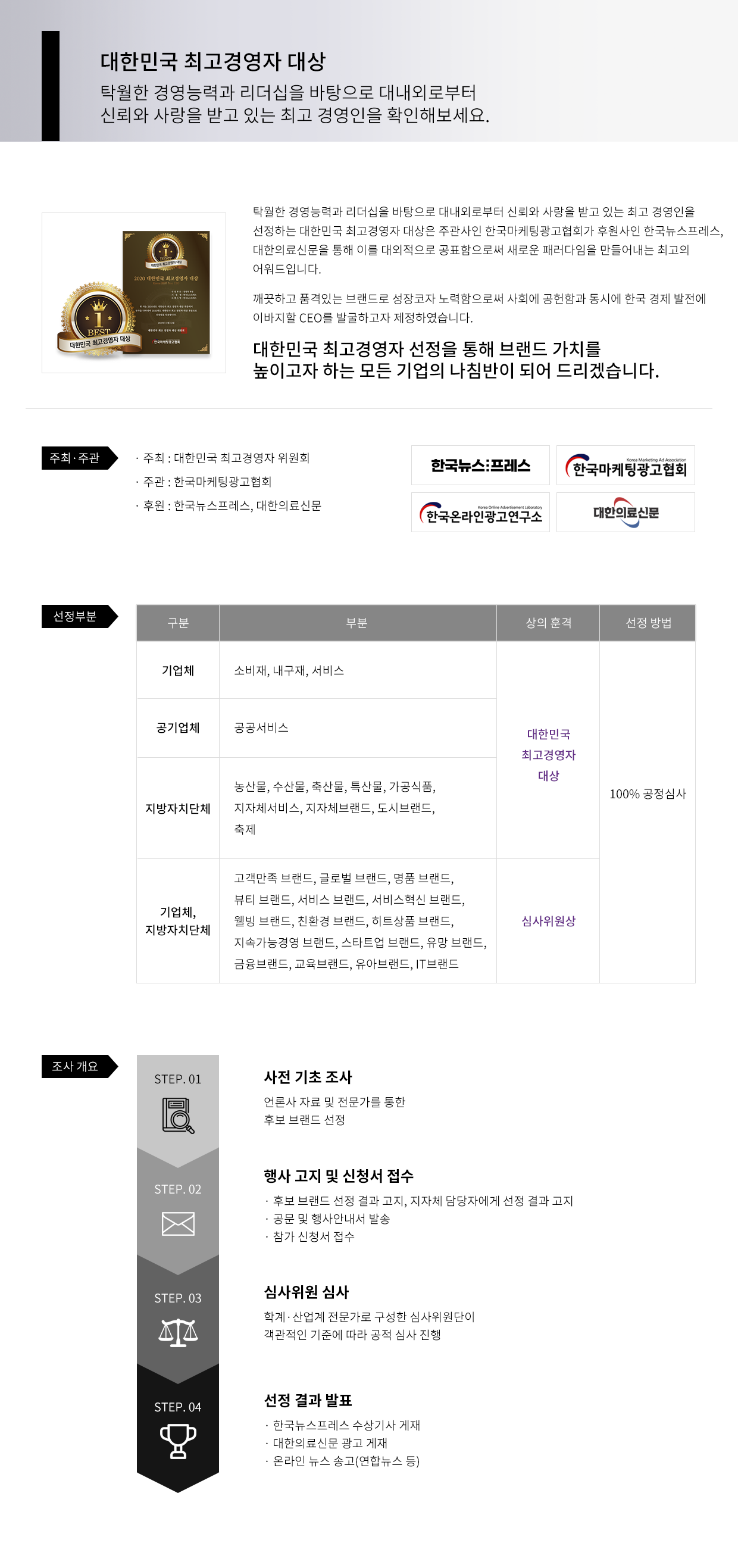 대한민국 최고 경영자 대상